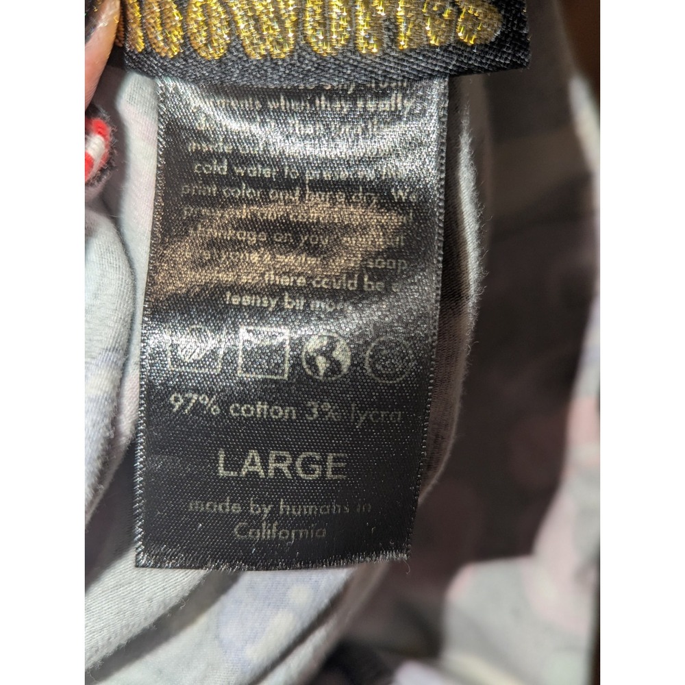 Dopamine Novelty Print Fit & Flare Midi Dress "SPECIAL" Nooworks Large - Picture 7 of 8